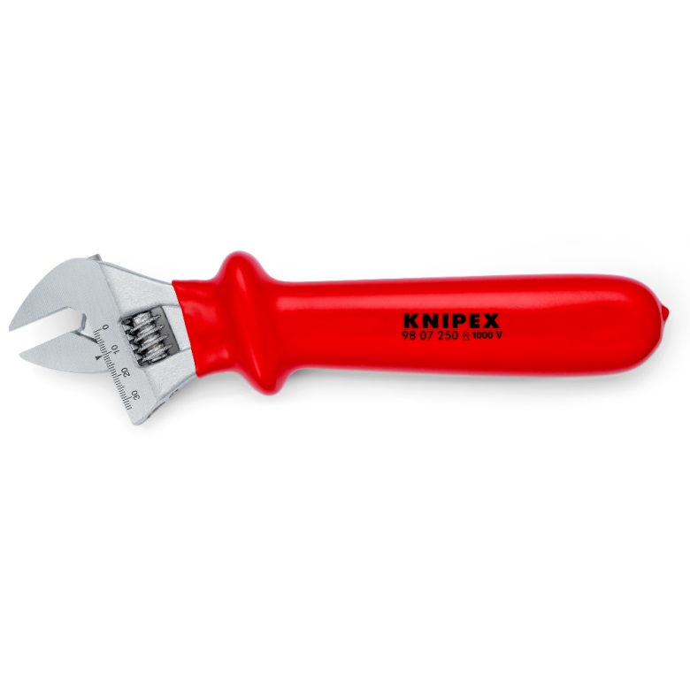 Justerbar skiftnyckel Knipex 9807250; 260 mm