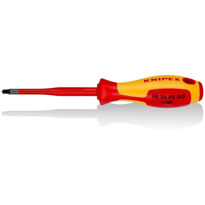 Skruvmejsel Knipex 982502SLS; SL/PZ2; 100 mm; kryss, spår