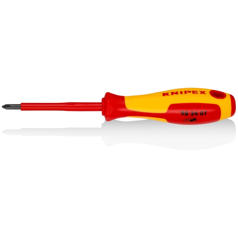 Skruvmejsel Knipex 982401; PH1; 80 mm