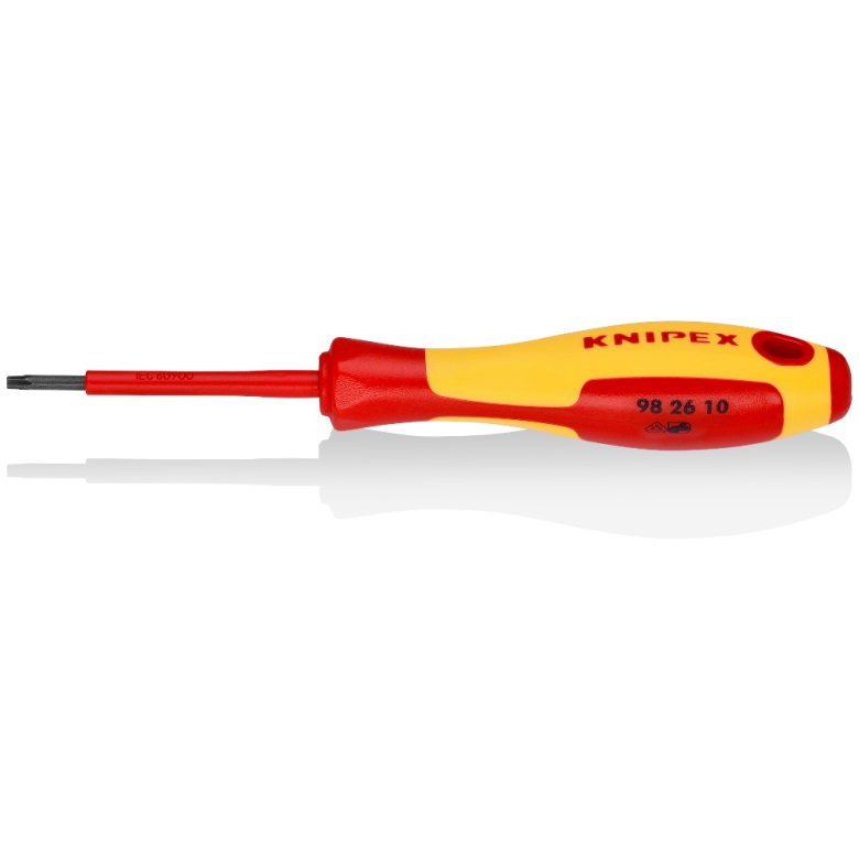 Skruvmejsel Knipex 982610; T10; 60 mm; stjärnformad spets