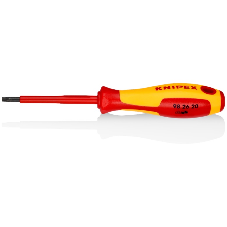 Skruvmejsel Knipex 982620; T20; 80 mm; stjärnformad spets