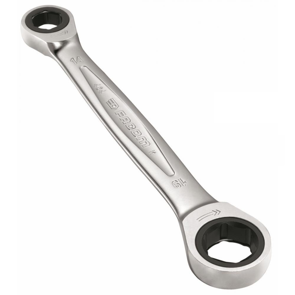 Skiftnyckel med spärrhake Facom 464.M14X19; 14x19 mm