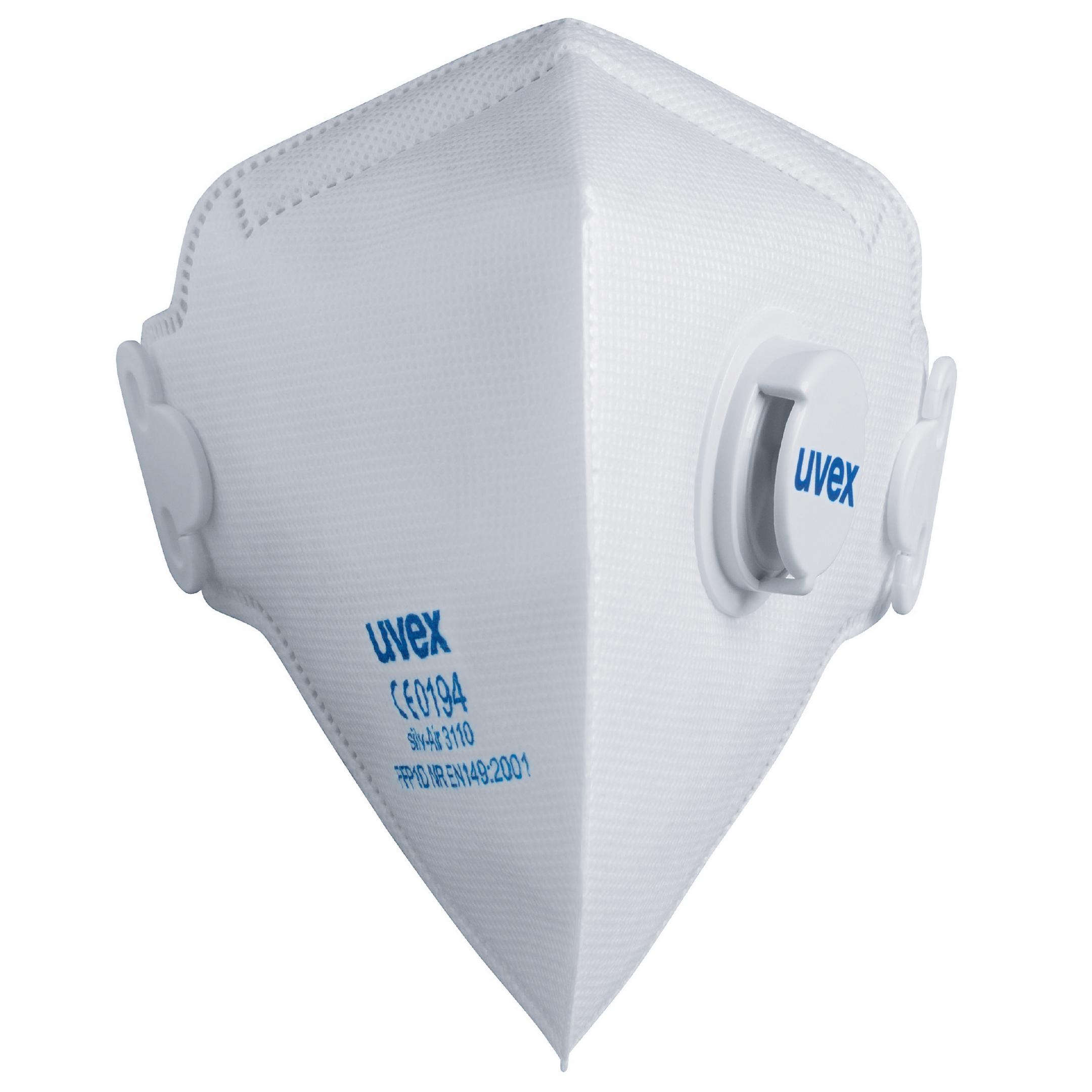 Andningsskydd med ventil UVEX Silv-Air classic 3110; FFP1; 3 st.