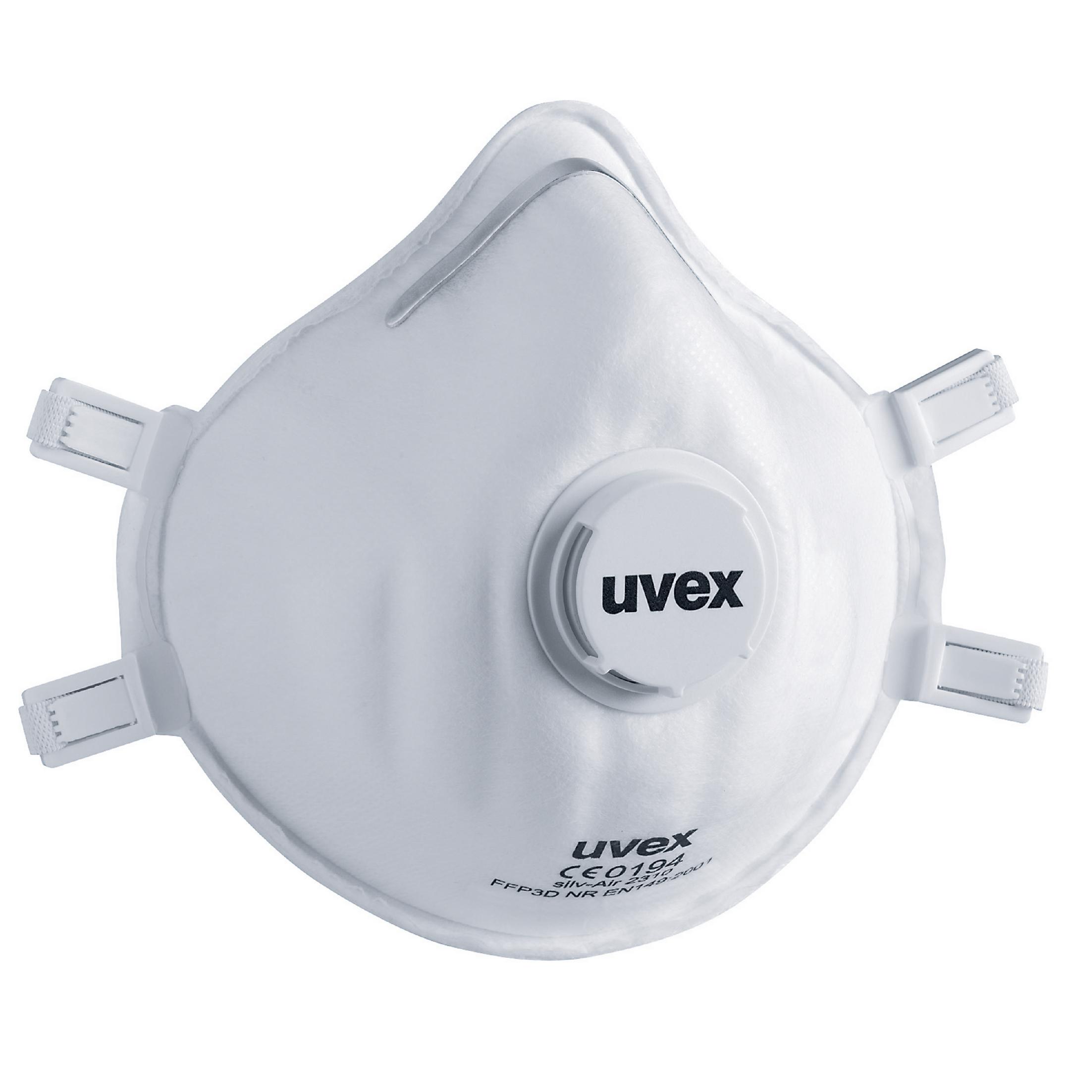 Andningsskydd med ventil UVEX Silv-Air classic 2310; FFP3; 3 st.