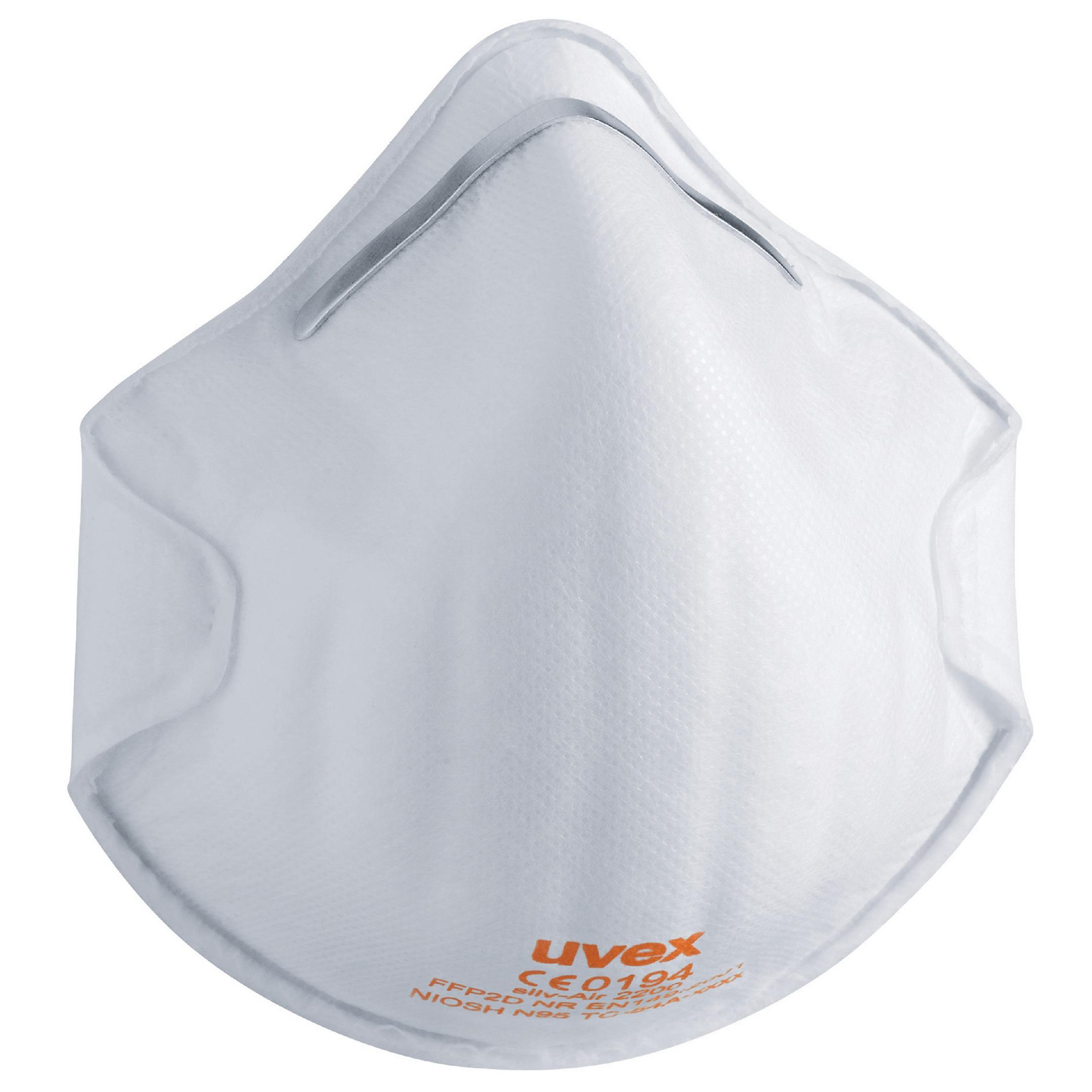 Andningsskydd UVEX Silv-Air classic 2200; FFP2; 3 st.
