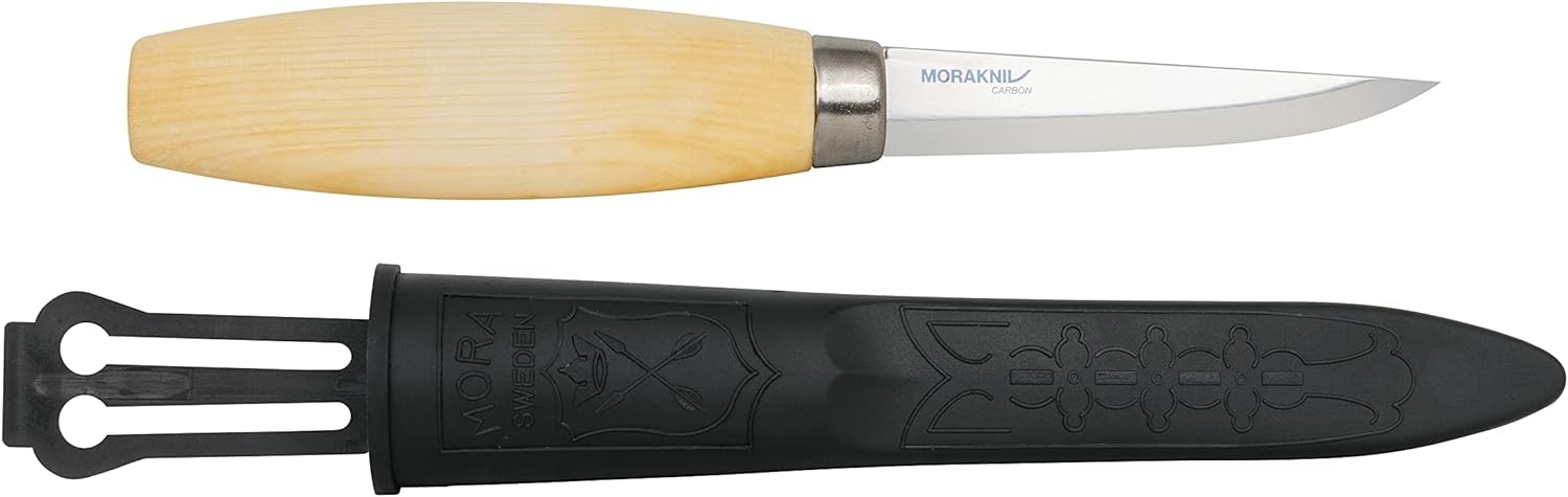 Kniv Morakniv 106; 82 mm; för träsnideri