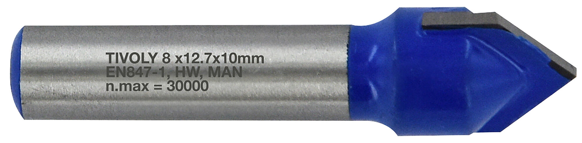 V-formad fräs Tivoly XT60642067846; 12,7 mm