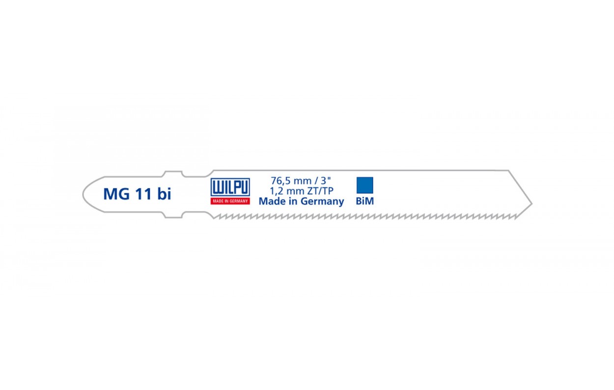 Sticksågsblad Wilpu MG 11 bi; 5 st.