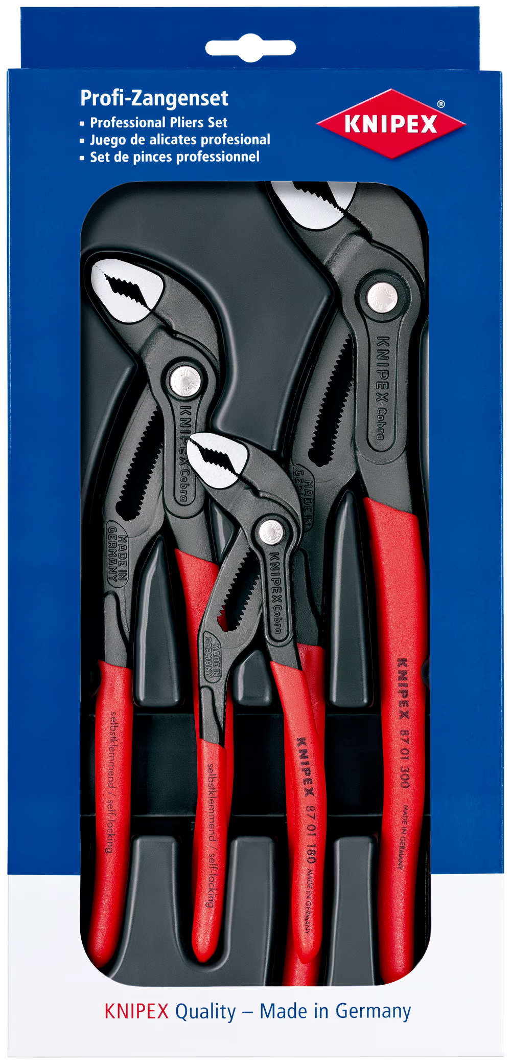 Tångset Knipex 002009V02; 3 st.