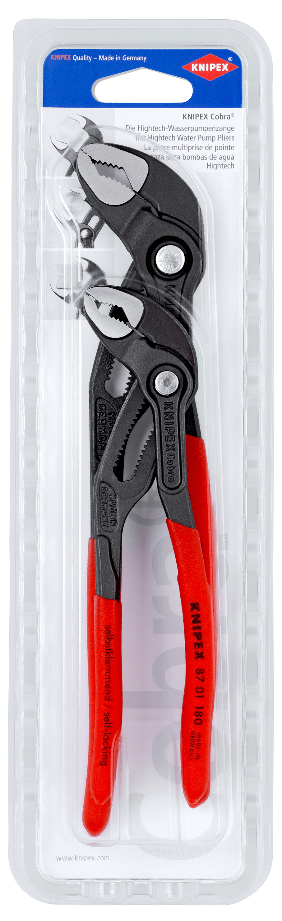 Tångset Knipex 003120V01; 2 st.