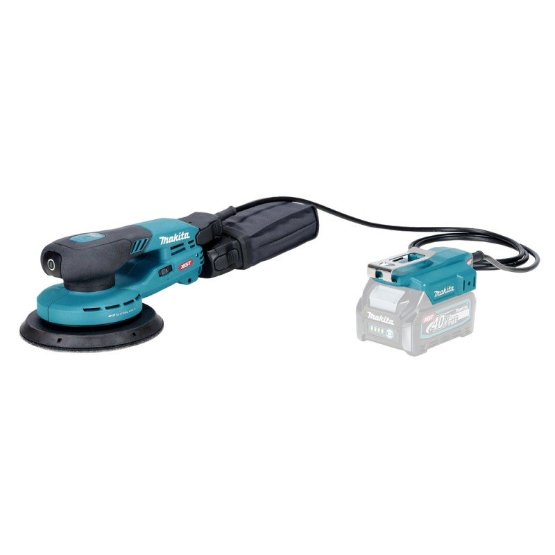 Excenterslip Makita BO002CGZ; 40 V (utan batteri och laddare)