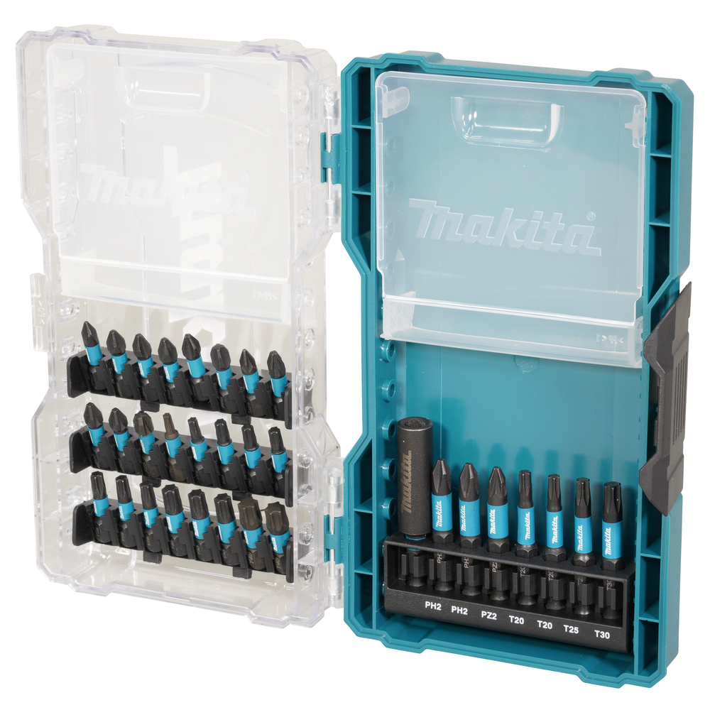 Bitssats för skruvmejsel Makita E-22919; 32 st.