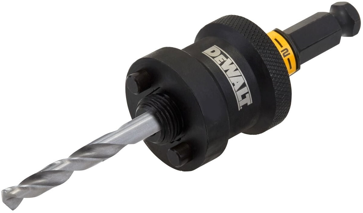 Adapter för hålsåg DeWalt DT20625-QZ; HEX 1/2'' + Centreringsborr