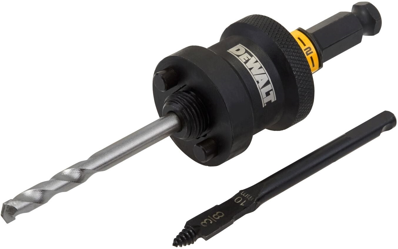 Adapter för hålsåg DeWalt DT20631-QZ; HEX 1/2'' + Centreringsborr