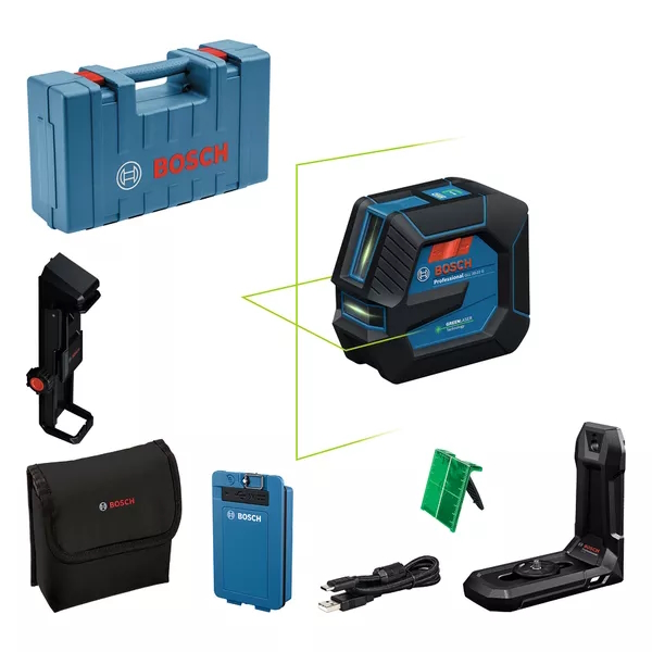 Linjelaser Bosch GLL 20-22 G + tillbehör