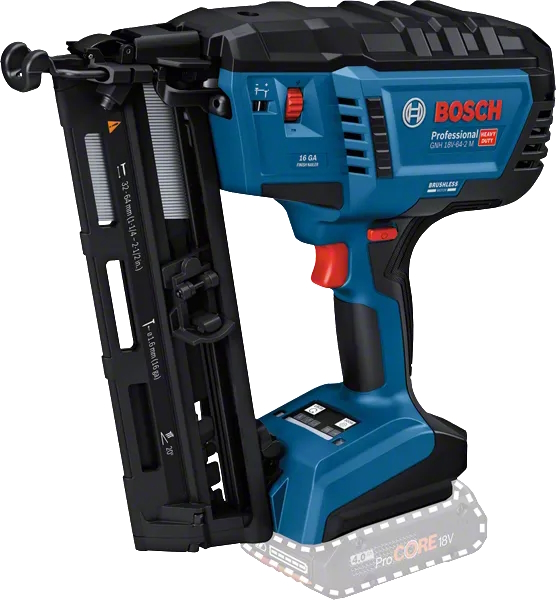Trådlös ledningsnät Bosch GNH 18V-64-2 M; 18 V (utan batteri och laddare)
