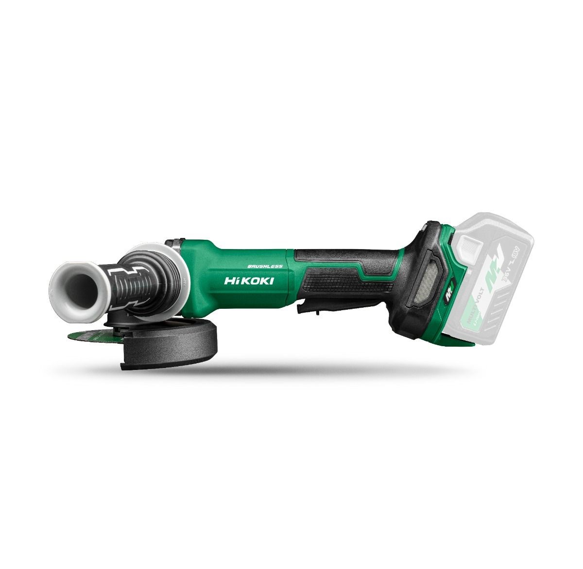 Vinkelslip Hikoki G1813DVF; 18 V (utan batteri och laddare)
