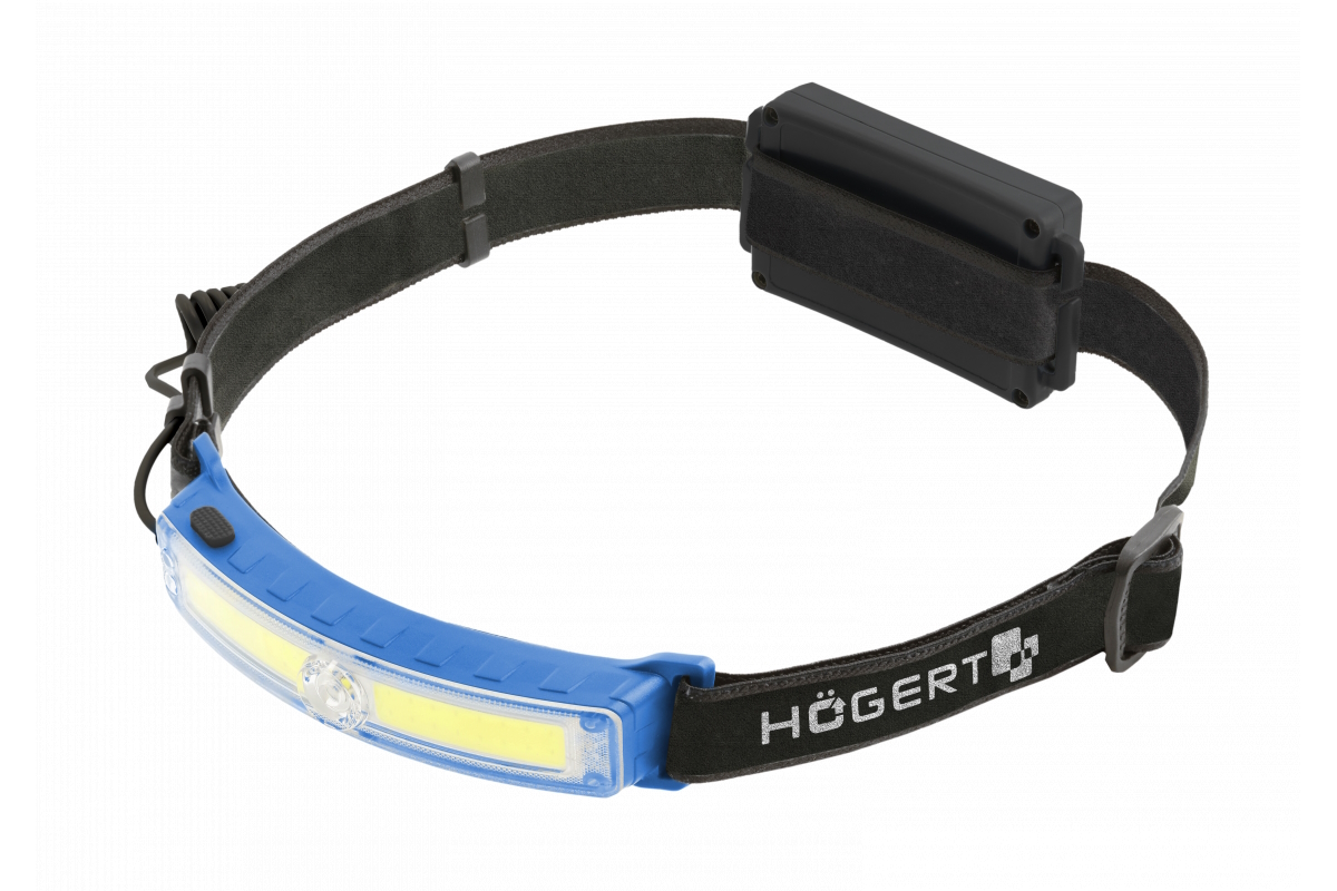 Pannlampa Hogert HT1E428; 3,7 V; 1,2 Ah batt.