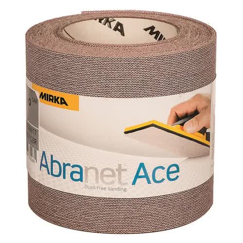 Nätmönstrat slippapper rulla Mirka AC5BY001153R; 115 mm; 10 m; P150