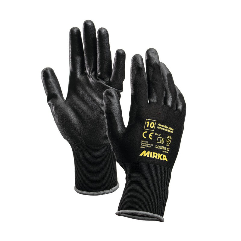 Handskar Mirka 9190260010; 10 storlek