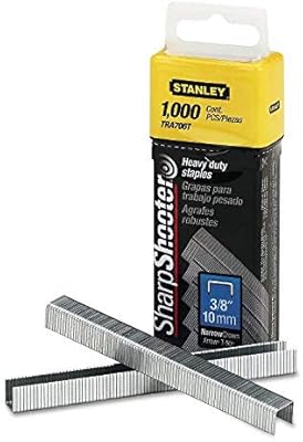 Häftklammer  Stanley TRA706SST-0; 10 mm; 1000 st.; stål