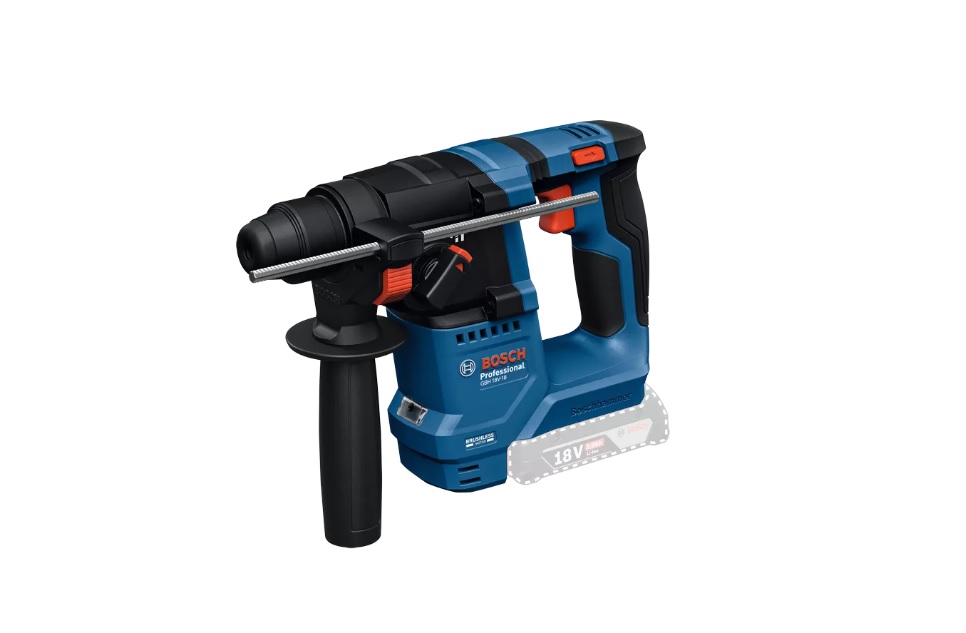 Borrhammare Bosch GBH 18V-18 Professional; 1,5 J; SDS plus (utan batteri och laddare) + L-BOXX 136