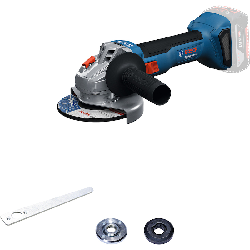 Vinkelslip Bosch GWS 18V-8 Professional; 115 mm; 18 V (utan batteri och laddare)