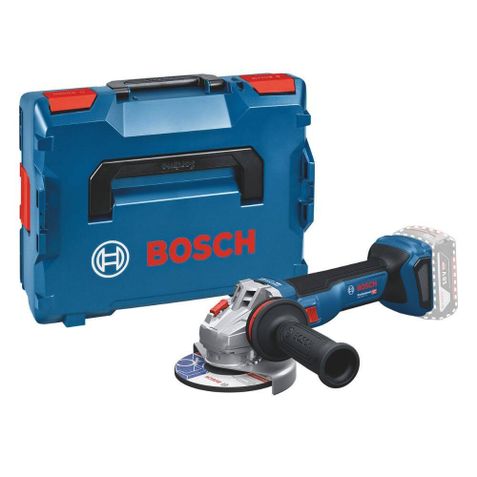 Vinkelslip Bosch GWS 18V-11 S Professional; 125 mm; 18 V (utan batteri och laddare) + L-BOXX 136