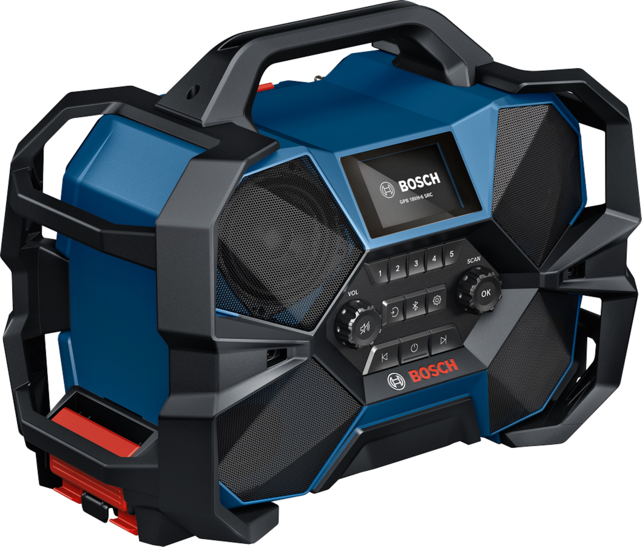 Radio Bosch GPB 18VH-6 SRC Professional; 12 - 18 V (utan batteri och laddare)