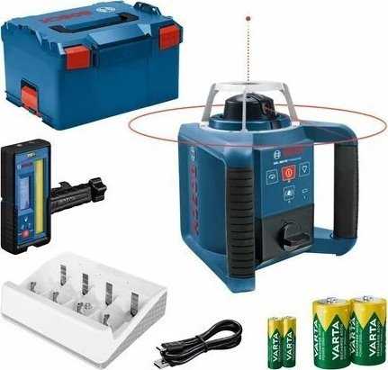 Rotationslaser Bosch GRL 300 HV Professional + LR 45; + Väska