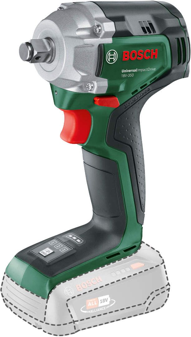 Slagmutterdragare Bosch Universal ImpactDrive 18V-350; 18 V (utan batteri och laddare)