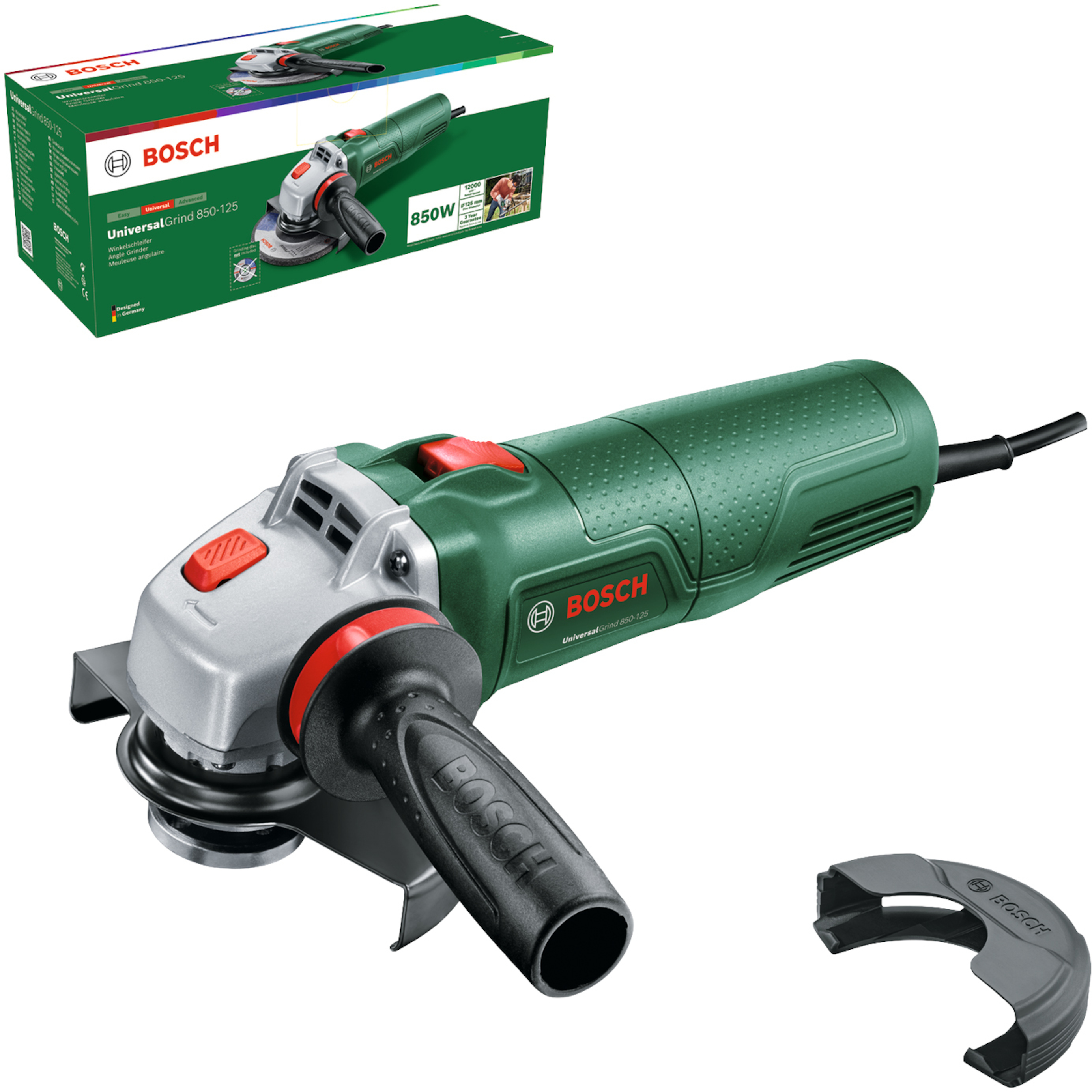 Vinkelslip Bosch UniversalGrind 850-125; 850 W