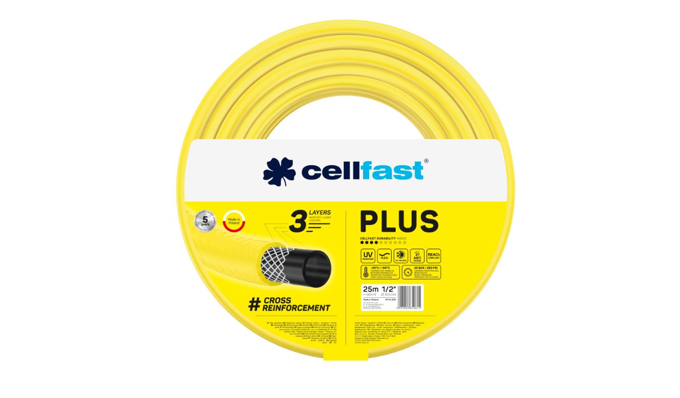 Vattenslang Cellfast 10-200; 1/2''; 25 m