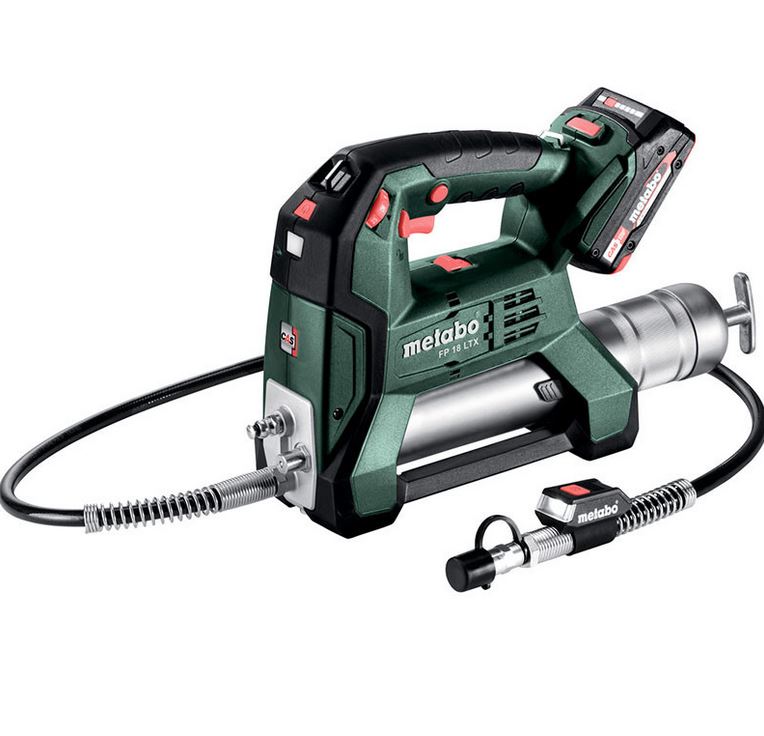 Sladdlös smörjspruta Metabo FP 18 LTX; 18 V; 2x2,0 Ah batt.; + Väska