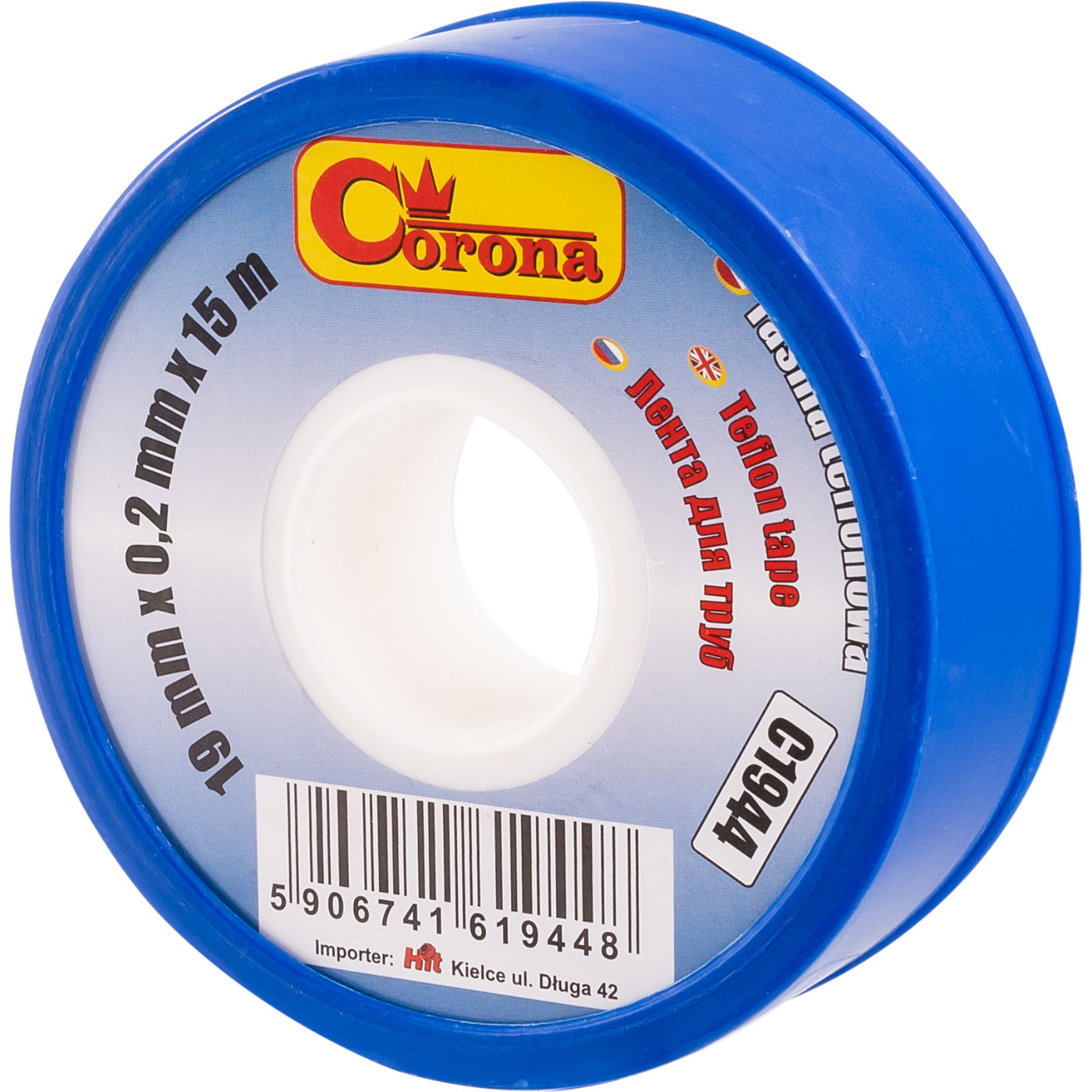Teflonband Richmann C1944; 19 mm x 0,2 mm x 15 m