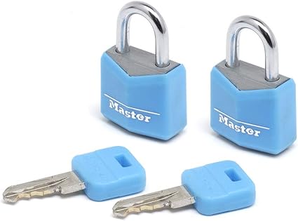 Låsa MasterLock 9120EURTCOL; 20 mm; 2 st.