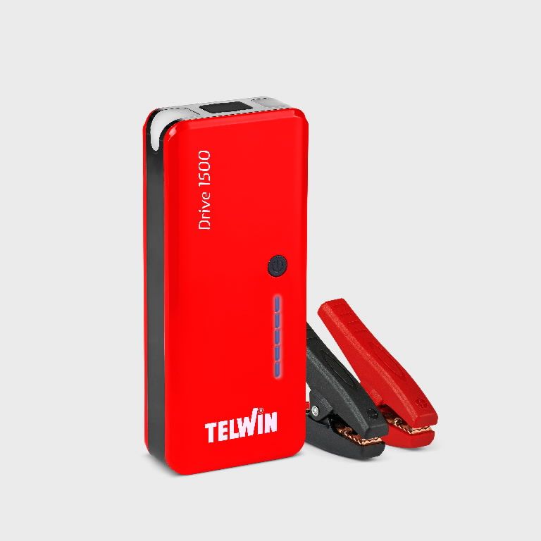 Batteriladdare för bilar/Batteribooster för bilar Telwin Drive 1500; 12 V; 1500 A; 12 Ah