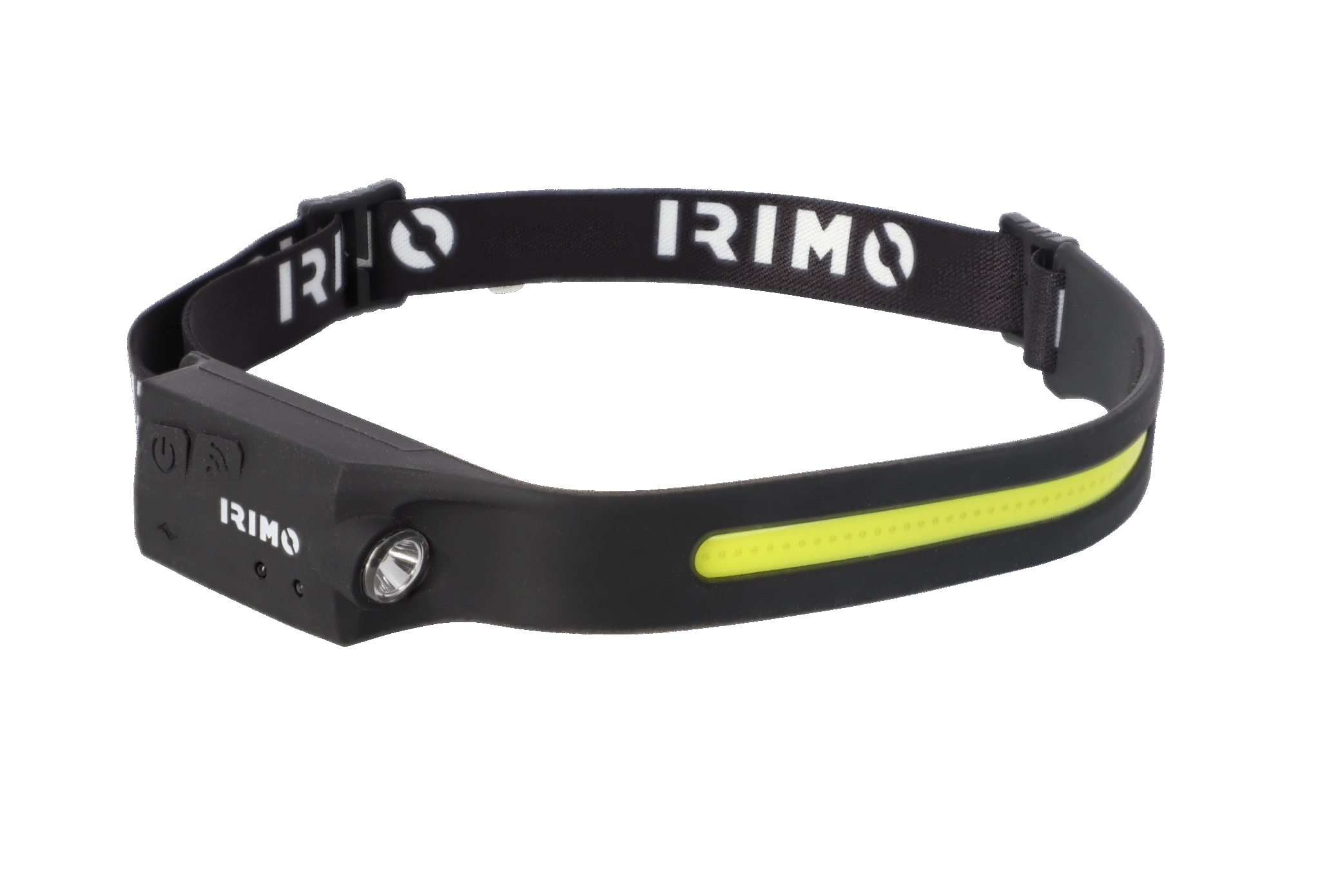 Pannlampa Irimo L-FRONT-1; LED; 3,7 V; 350+90 lm; 1,2 Ah batt.