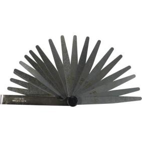 Mellanrumsmätare Condor Werkzeug C0172; 0,05-1,00 mm; 100 mm; 20 st.