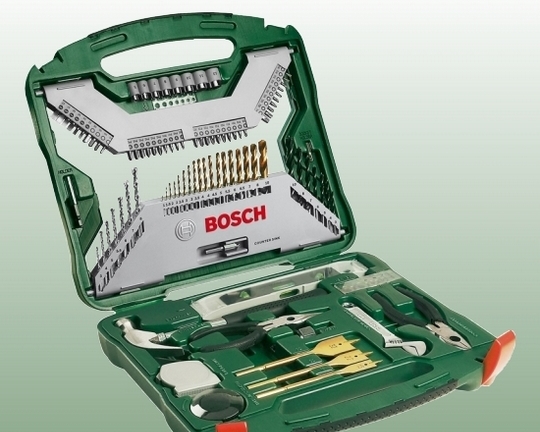 103-delar tillbehörssats Bosch TITANIUM