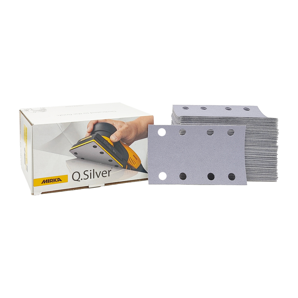 Sandpapper för planslipar Mirka 3668809915; 81x133 mm; P150