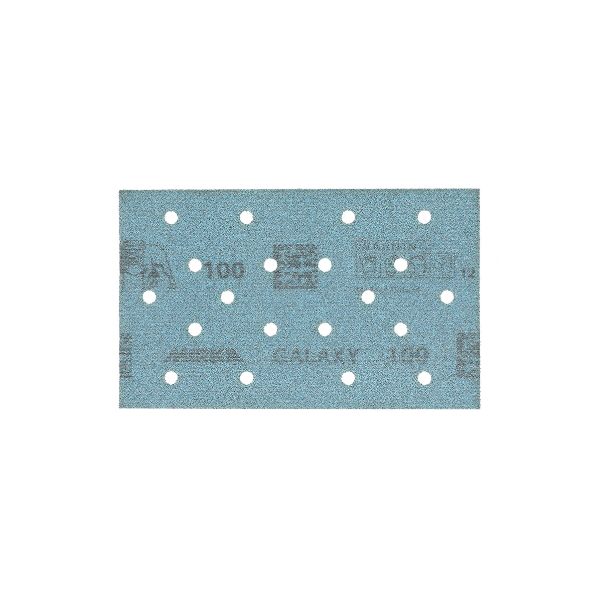 Sandpapper för planslipar Mirka FY6BK05010; 81x133 mm; P100