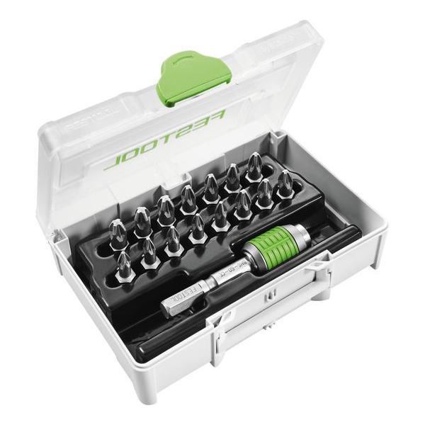 Skruvbitsats Festool SYS3 XXS CE-PZ BHS 60; 16 st.