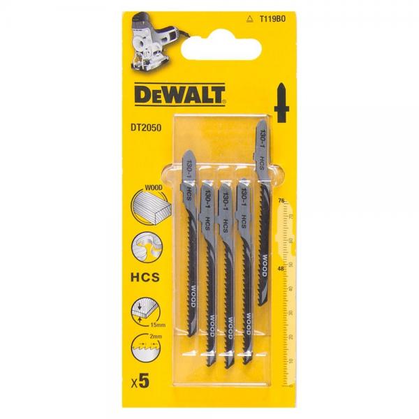Sticksågsblad DeWalt DT2050-QZ; 76 mm; 5 st.