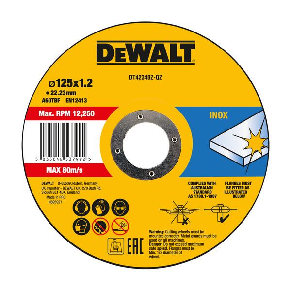 Kapskiva DeWalt DT42380Z-QZ; 180x1,2x22,23 mm
