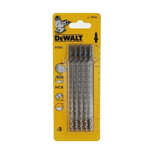 Sticksågsblad DeWalt DT2051-QZ; 132 mm; 5 st.
