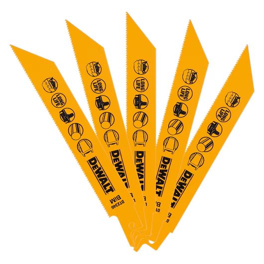 Tigersågsblad DeWalt DT2346-QZ; 152 mm; 5 st.