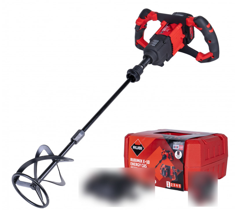 Brukblandare Rubi RUBIMIX E-10 ENERGY; 18 V (utan batteri och laddare)