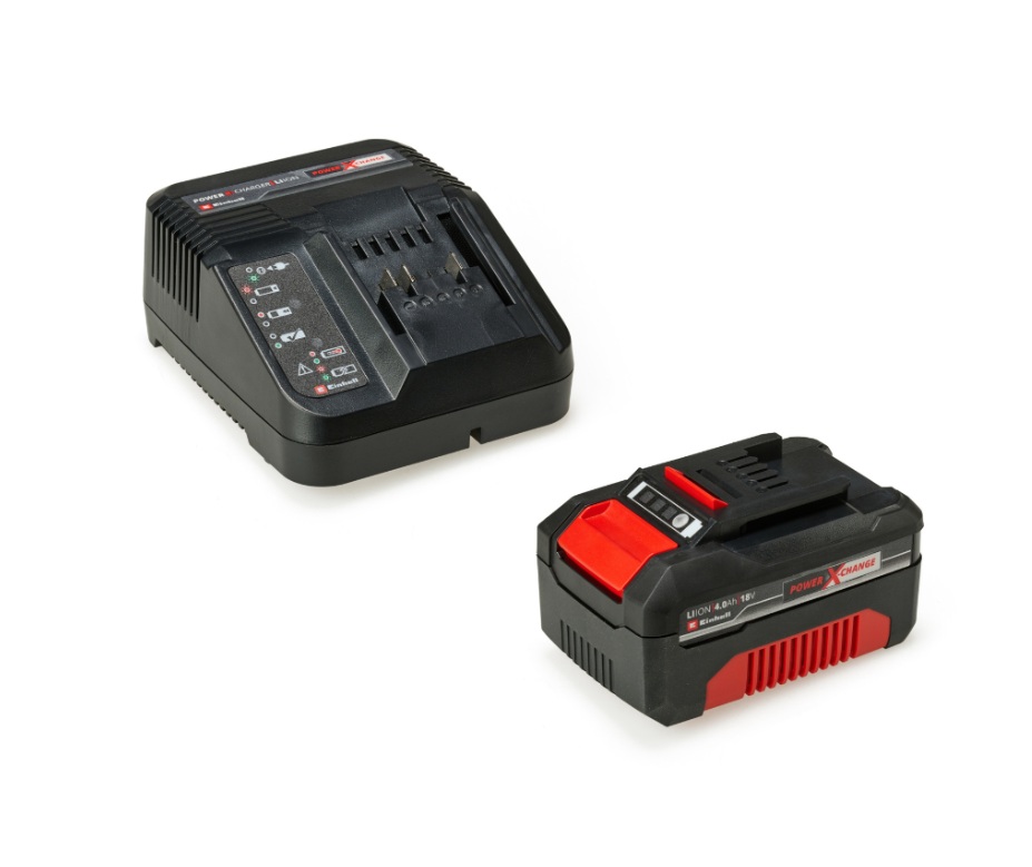 Batteri Einhell 4512042; 18 V; 1x4,0 Ah + laddare
