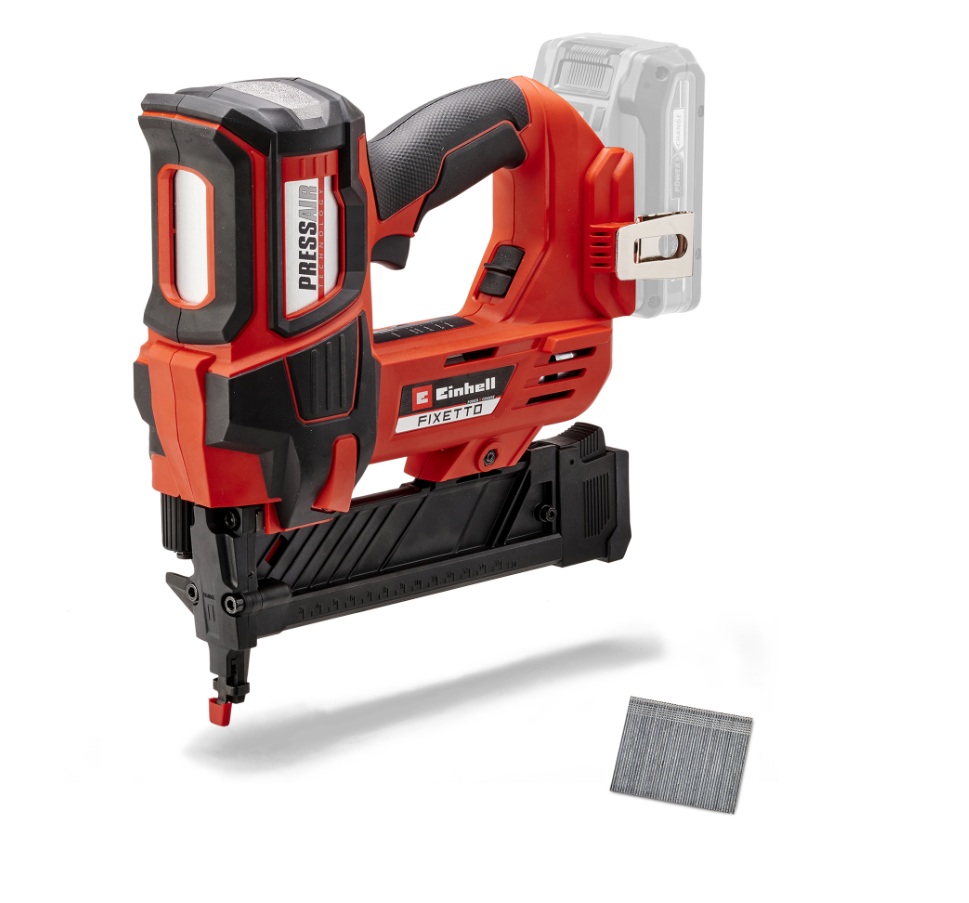 Batteridriven häftpistol Einhell FIXETTO 18/50 N Solo; 18 V (utan batteri och laddare)